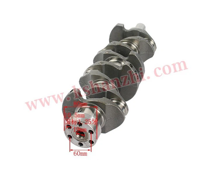 Forklift Parts 12201-FY500 Engine Crankshaft For Nissan K25, 100% Premium