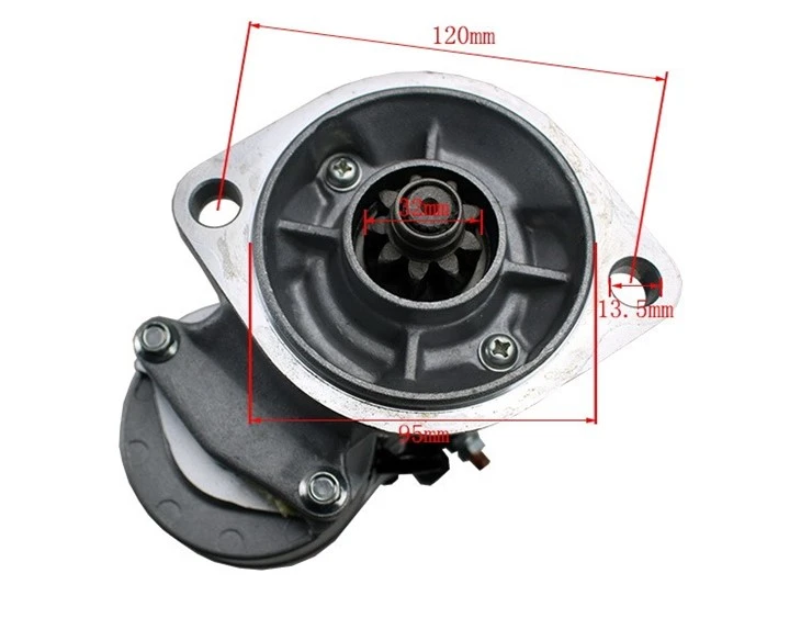 Forklift Parts 8-97042-997-2 Motor Starter 12V/2.2KW For 4JG2, 100% Genuine factory