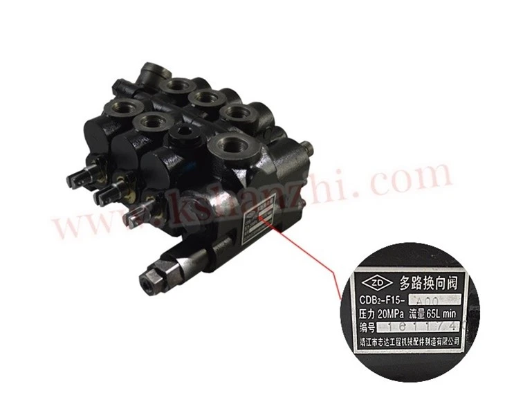 Hanzhi Spare Parts Hydraulic Multi-way Valve for Hl, CPCD20~30 (WGCDF-15-0-D1) factory