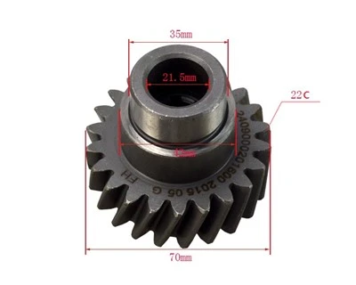 フォークリフト部品 Quanchai C490 用 2409000201600 ギア油圧ポンプ (PTO)
