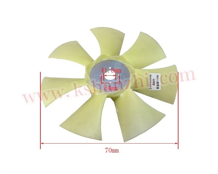 Forklift 1104D Fan Blade For Perkins 2485C546