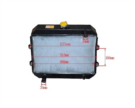 三菱に使用されるフォークリフトアルミクーラーラジエーター