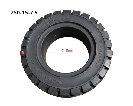 Z3700-20010 200*50-10、250-15-7.5、300-15 ゴムソリッドタイヤ販売中
